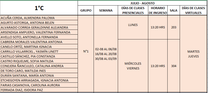 1°Medio