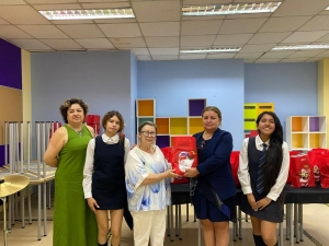 Actividad solidaria interdisciplinaria